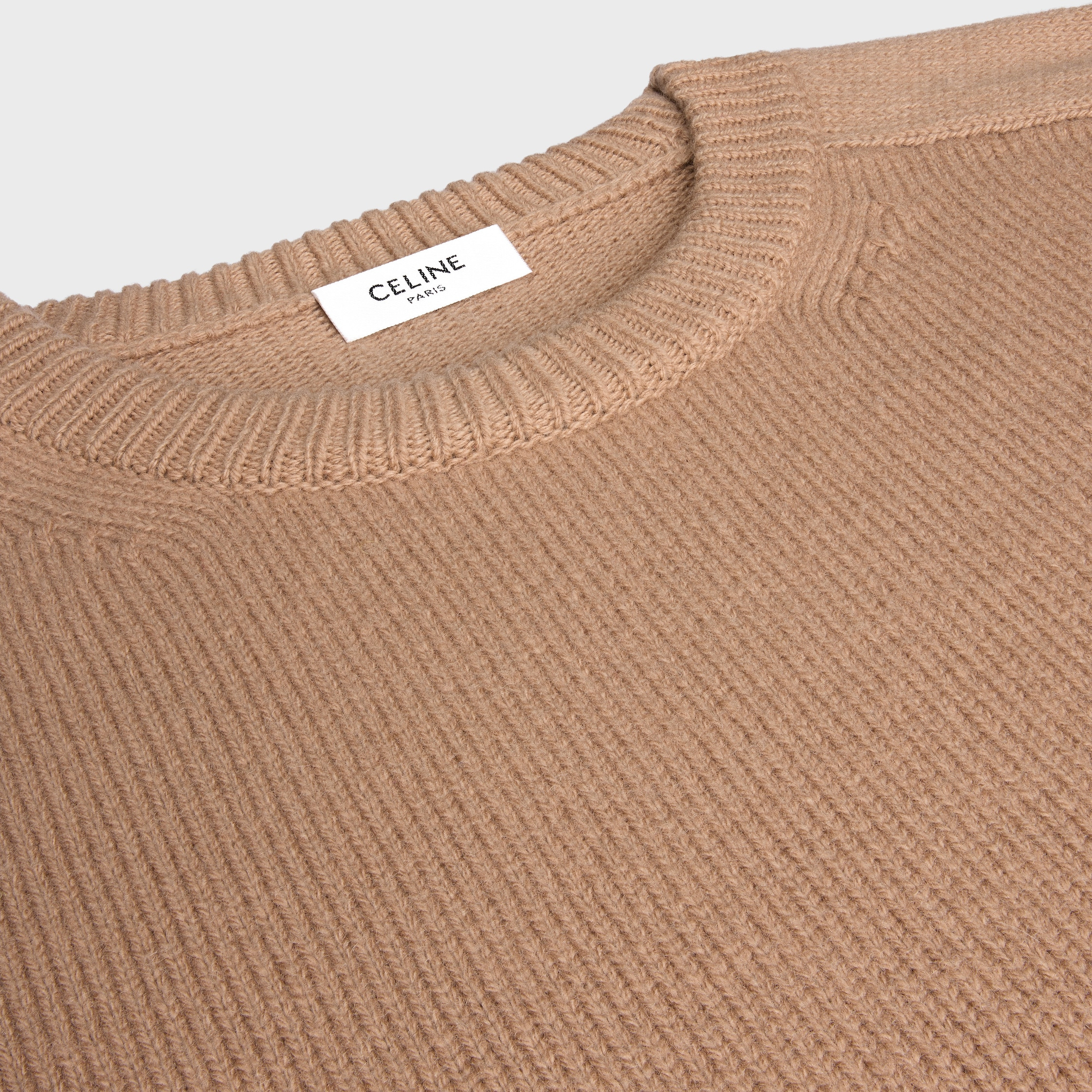 crew neck sweater IN WOOL AND CASHMERE - 3