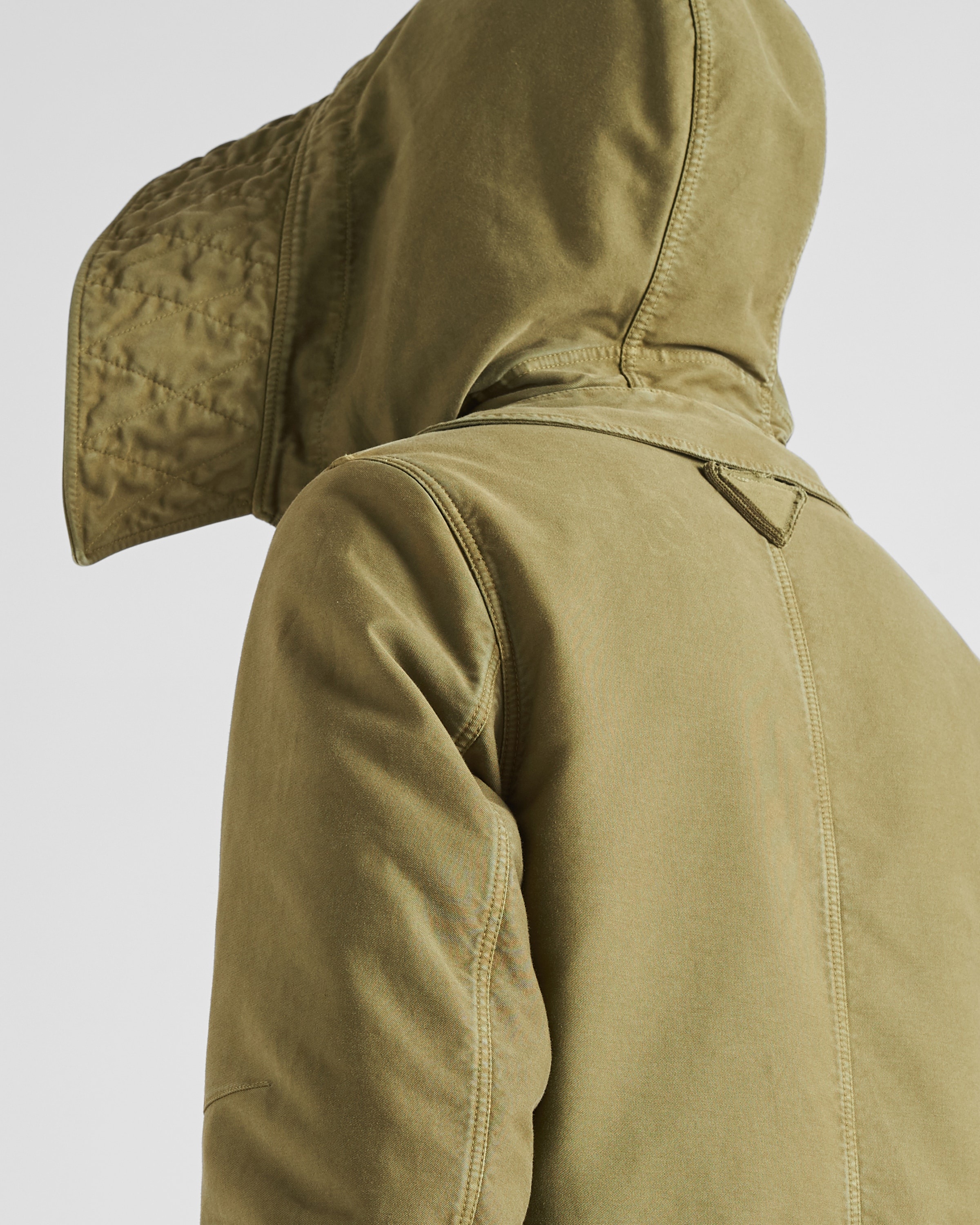 Long cotton parka - 4
