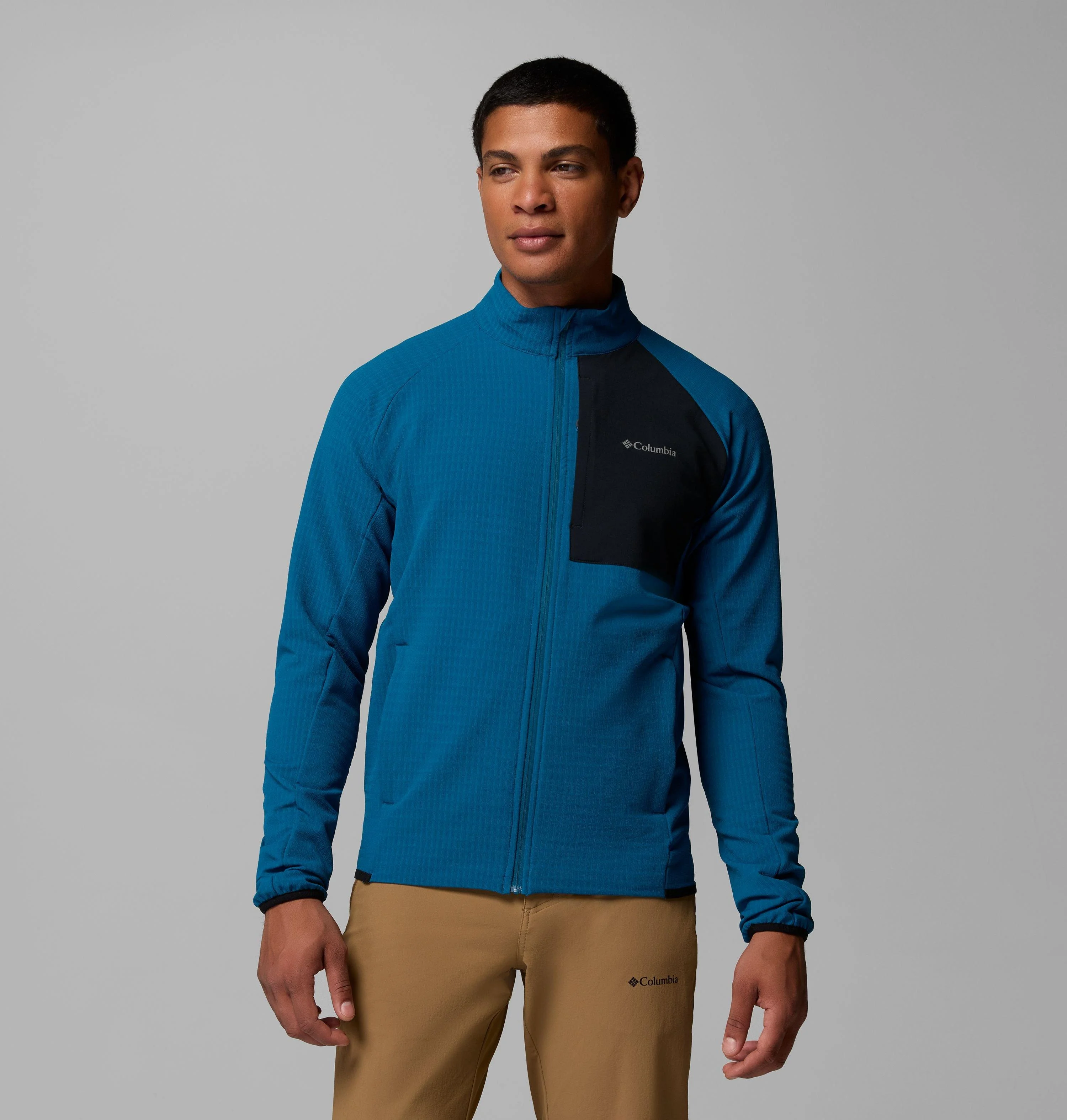 Men's Superior Summit Grid Full Zip Fleece - 1