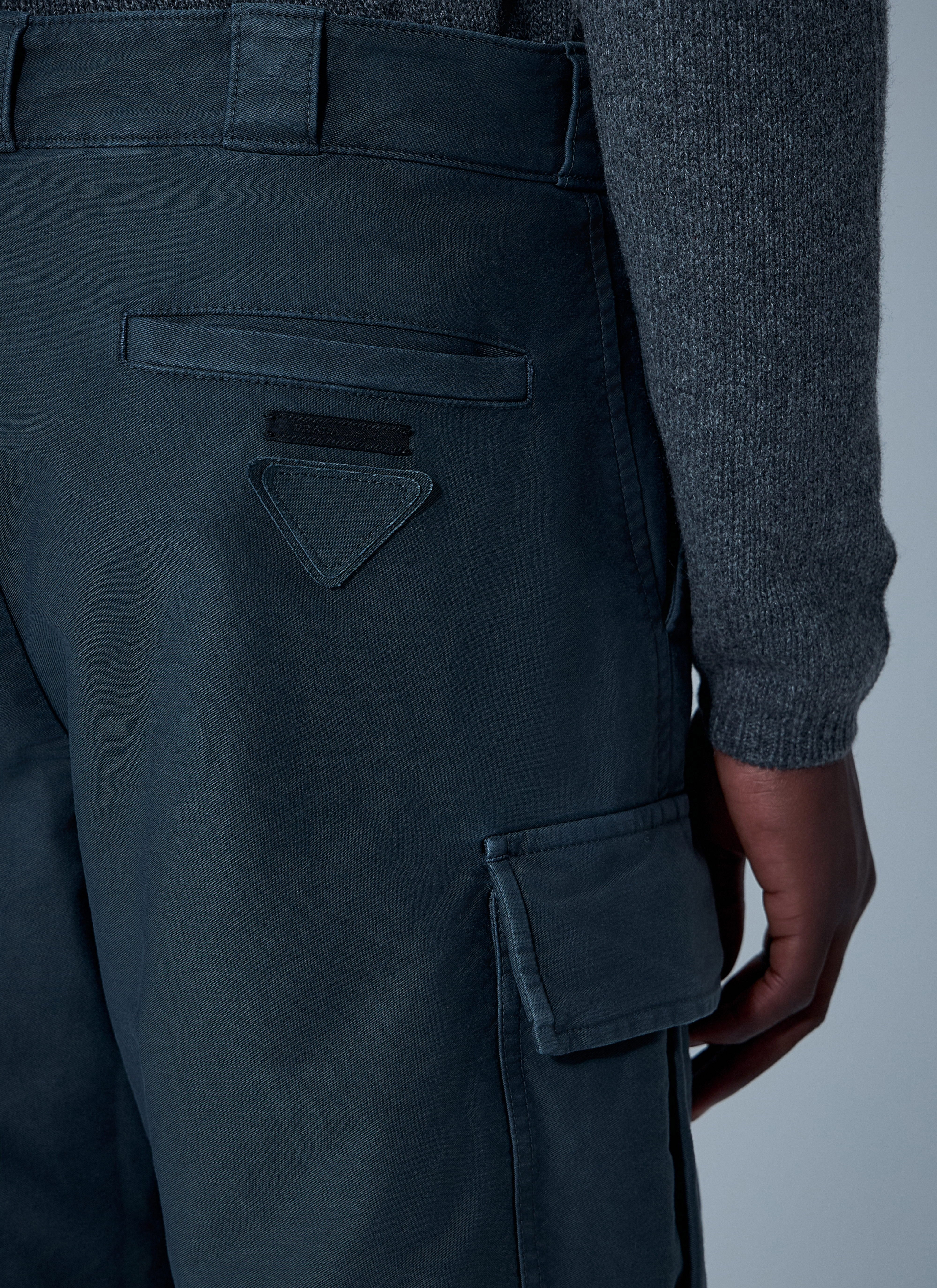 Prada Men Cotton Cargo Pants - 5