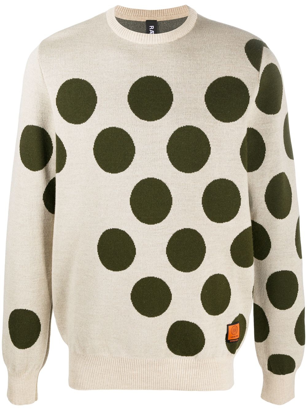 dotted knit jumper  - 1