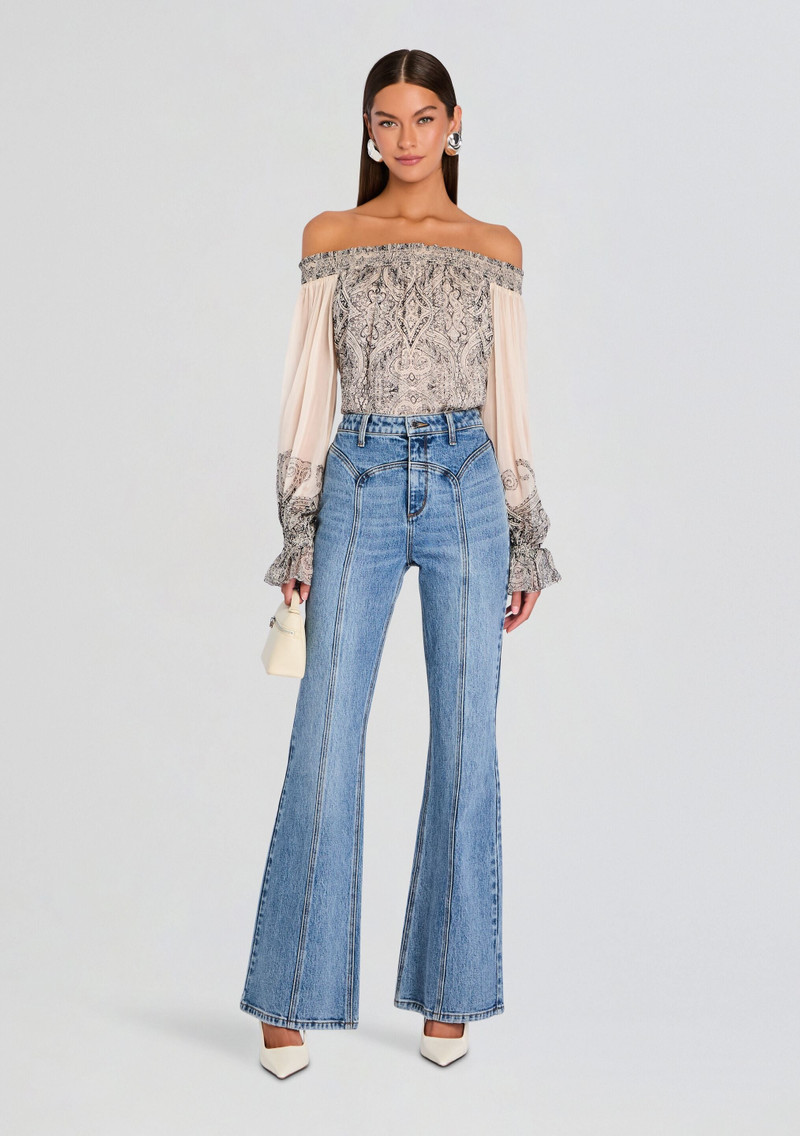 RETROFÊTE CHAVI OFF THE SHOULDER TOP outlook