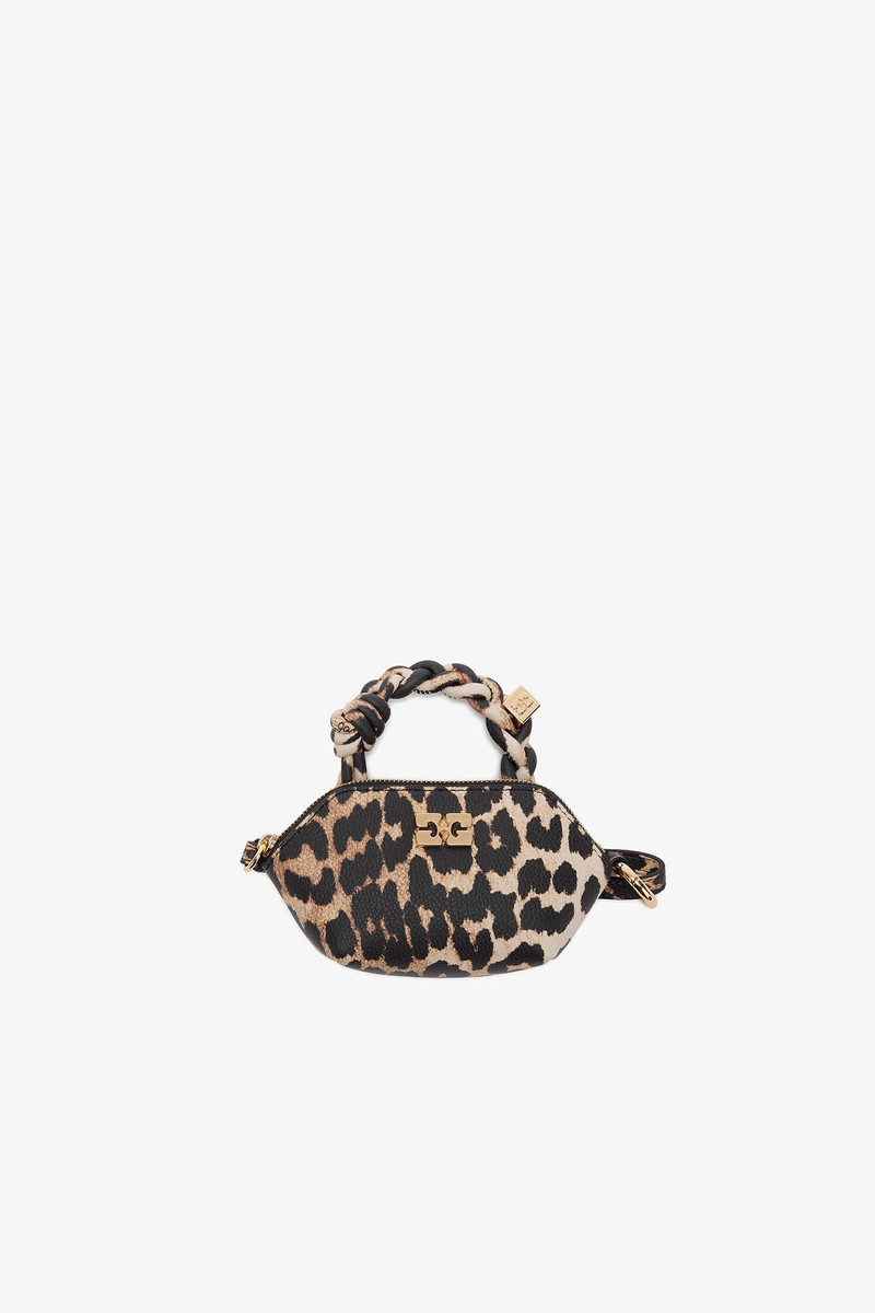 LEOPARD GRAINED NANO BOU BAG NANO 1