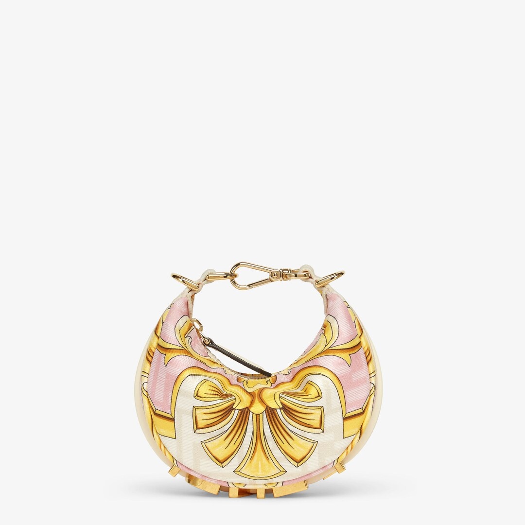 Fendace Pink silk  charm - 2