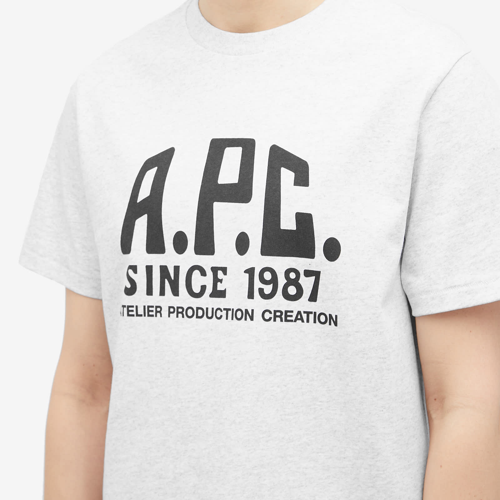 A.P.C. Label Print T-Shirt - 5