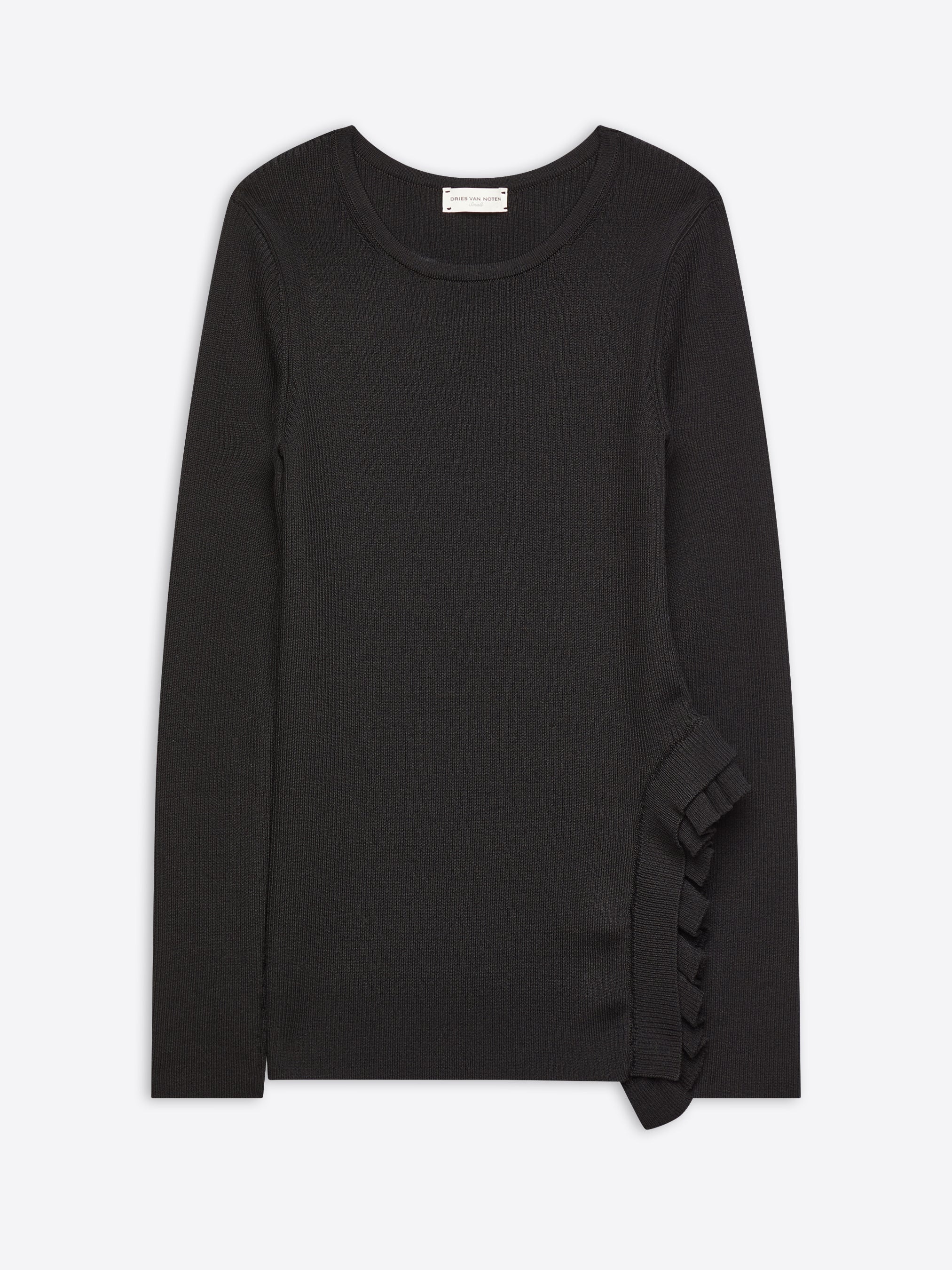 RUFFLED SWEATER - 1