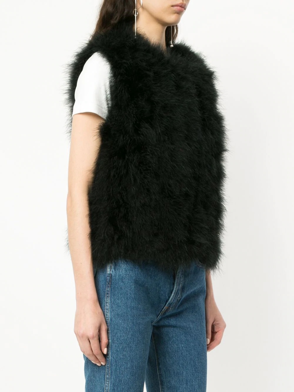 fur gilet - 3