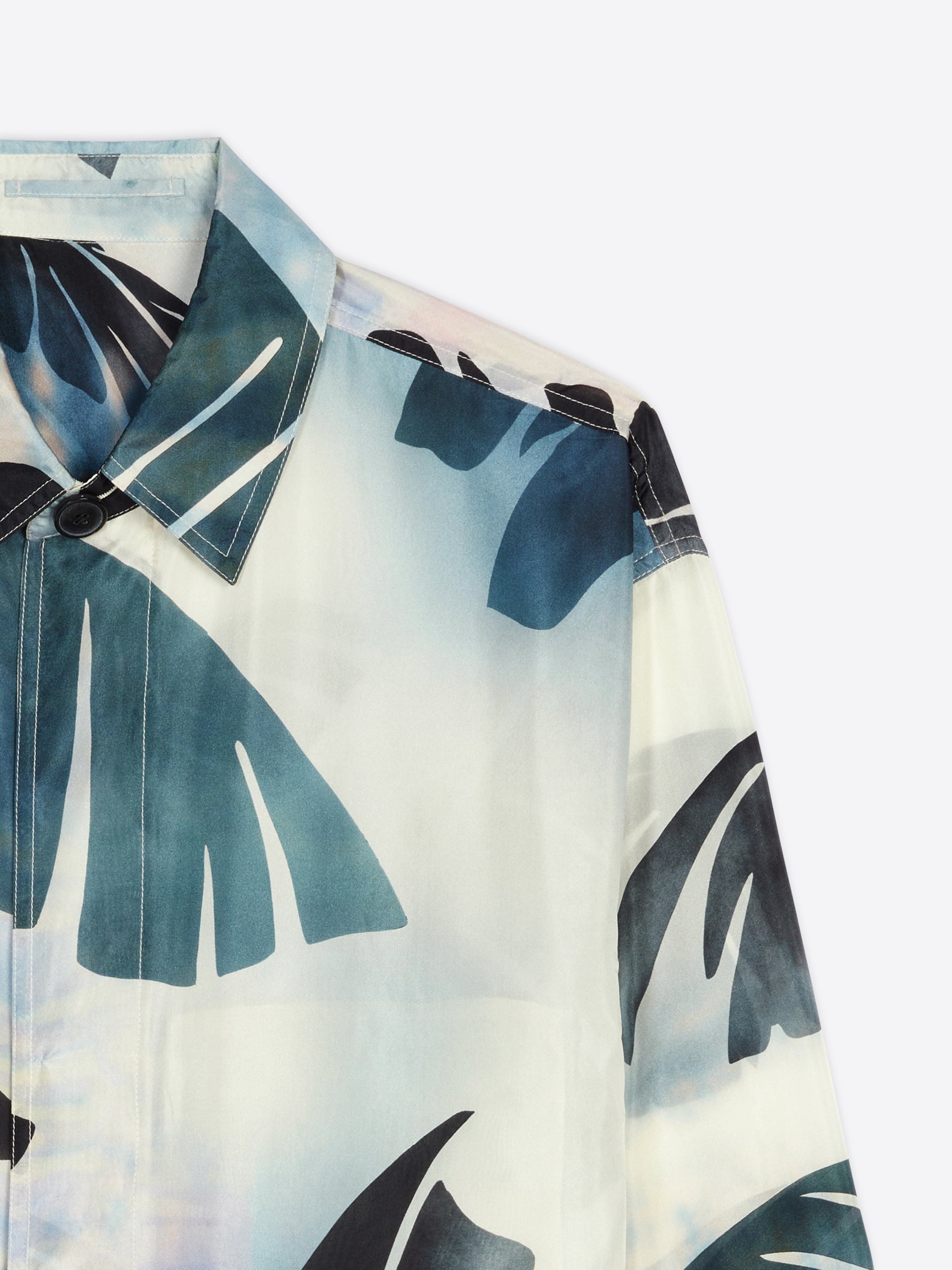 PRINTED SILK MAC - 5