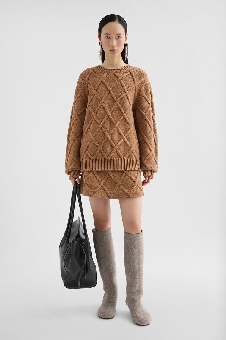 Wool Crew-Neck Sweater - 2