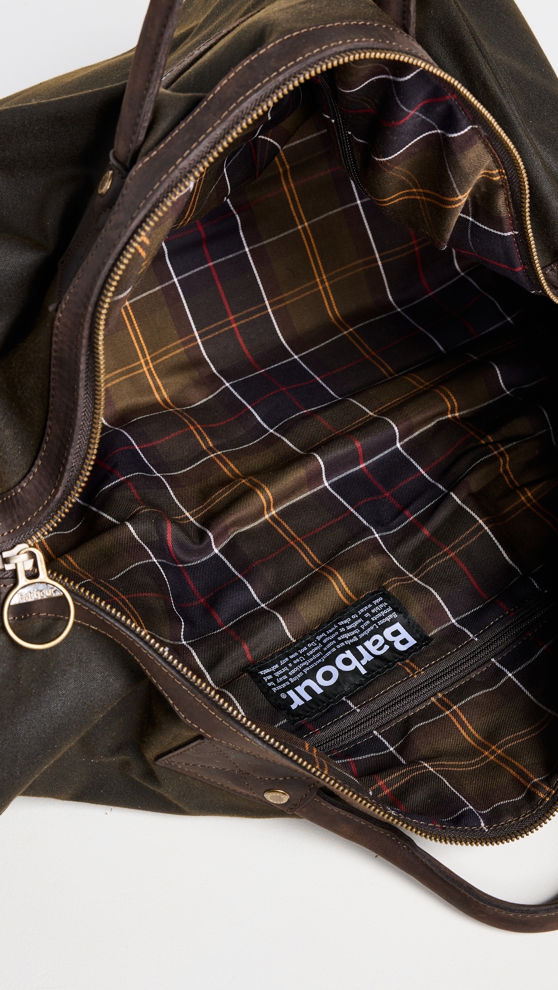 Barbour Wax Holdall Duffle - 5