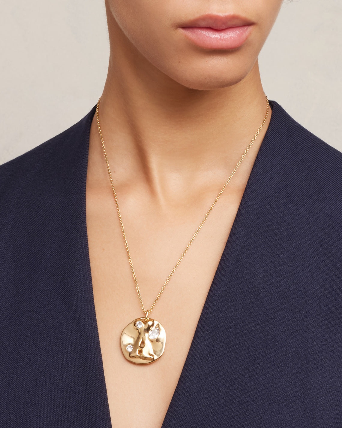 AMI DE COEUR MEDAL NECKLACE - 2