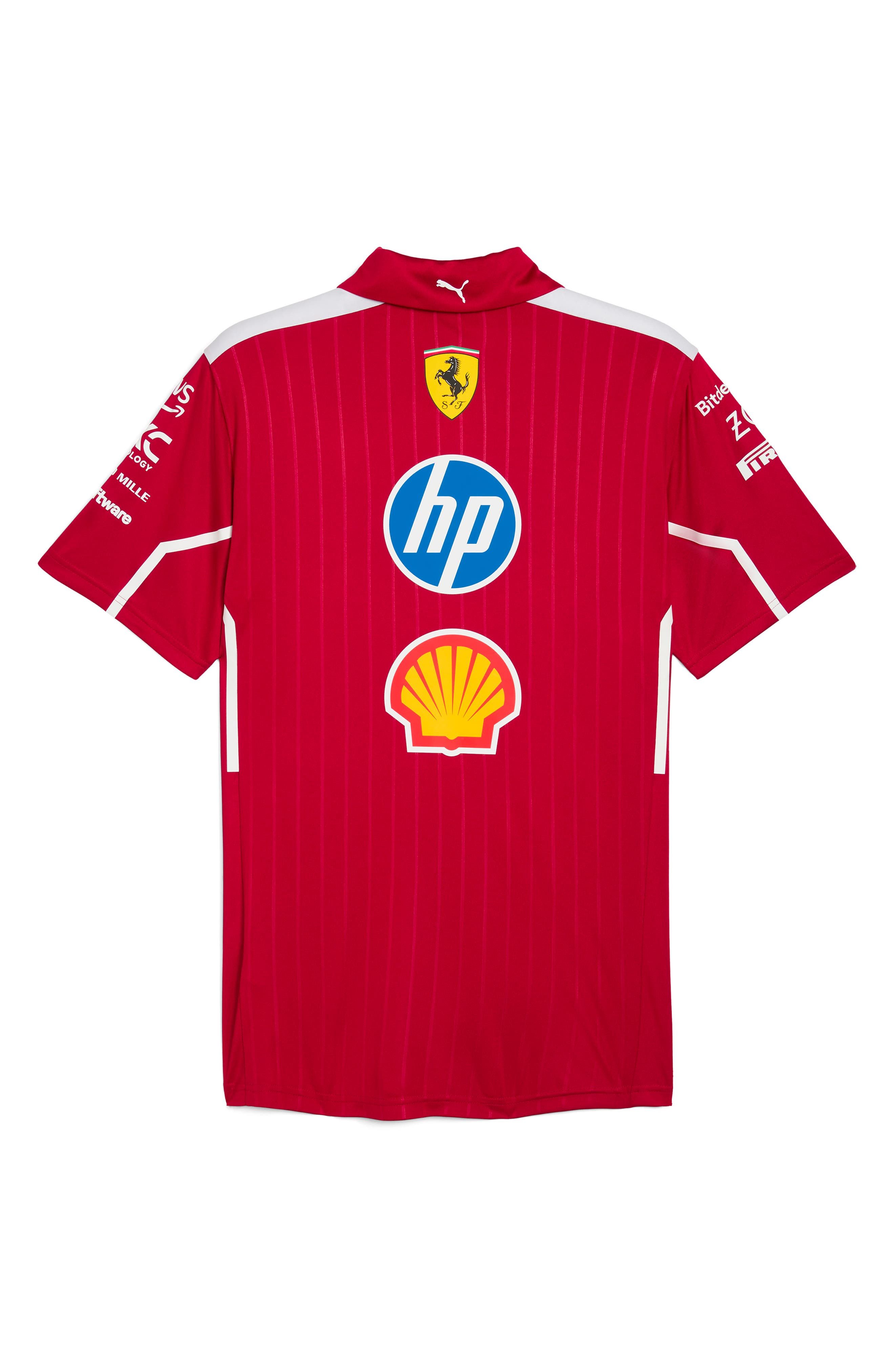 PUMA Scuderia Ferrari Team Pro Polo in Dark Cherry at Nordstrom - 4
