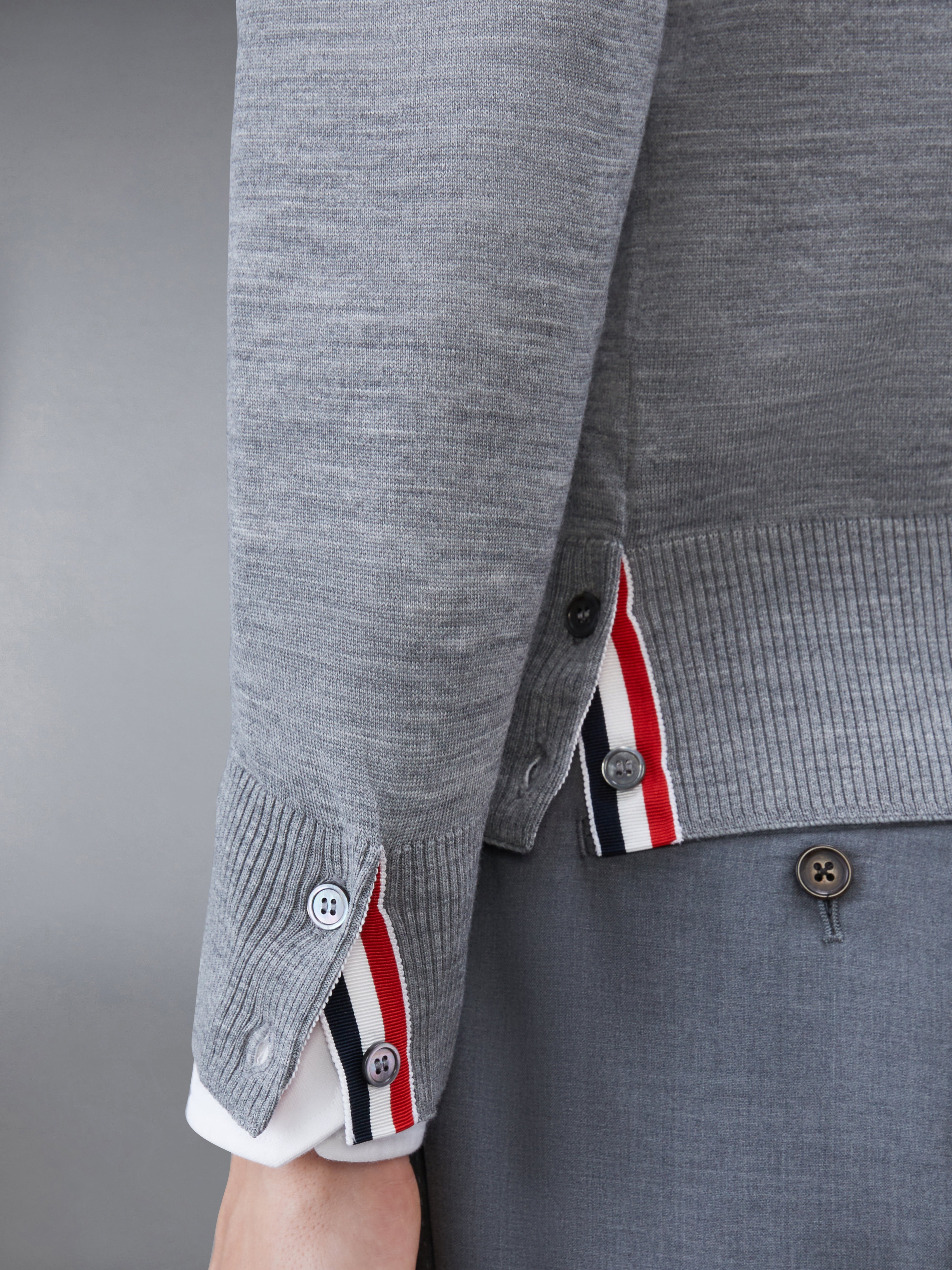 Wool 4-Bar Pullover - 4