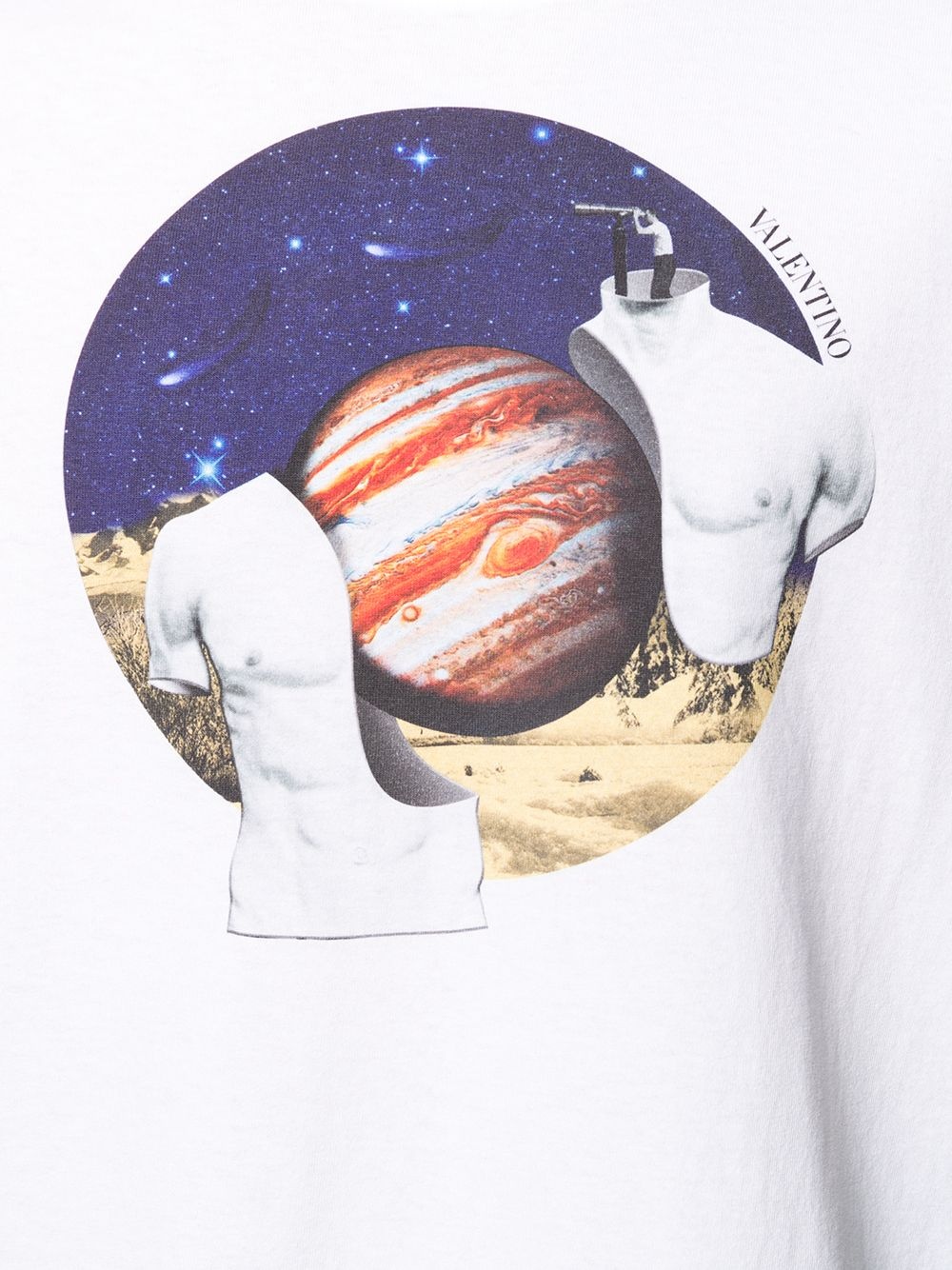 Jupiter print t-shirt  - 5