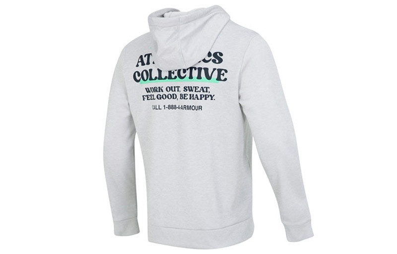 Under Armour Under Armour Fleece Hoodie 'Light Grey' 1374431-014 outlook