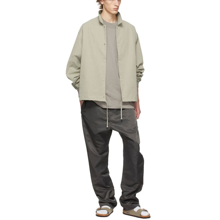 Fear of God Essentials SS22 1977 Coaches Jacket 'Smoke' FOG-SS22-939 - 4