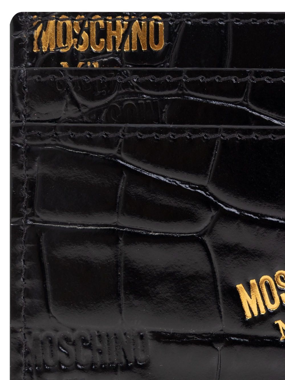 logo-embossed cardholder - 4