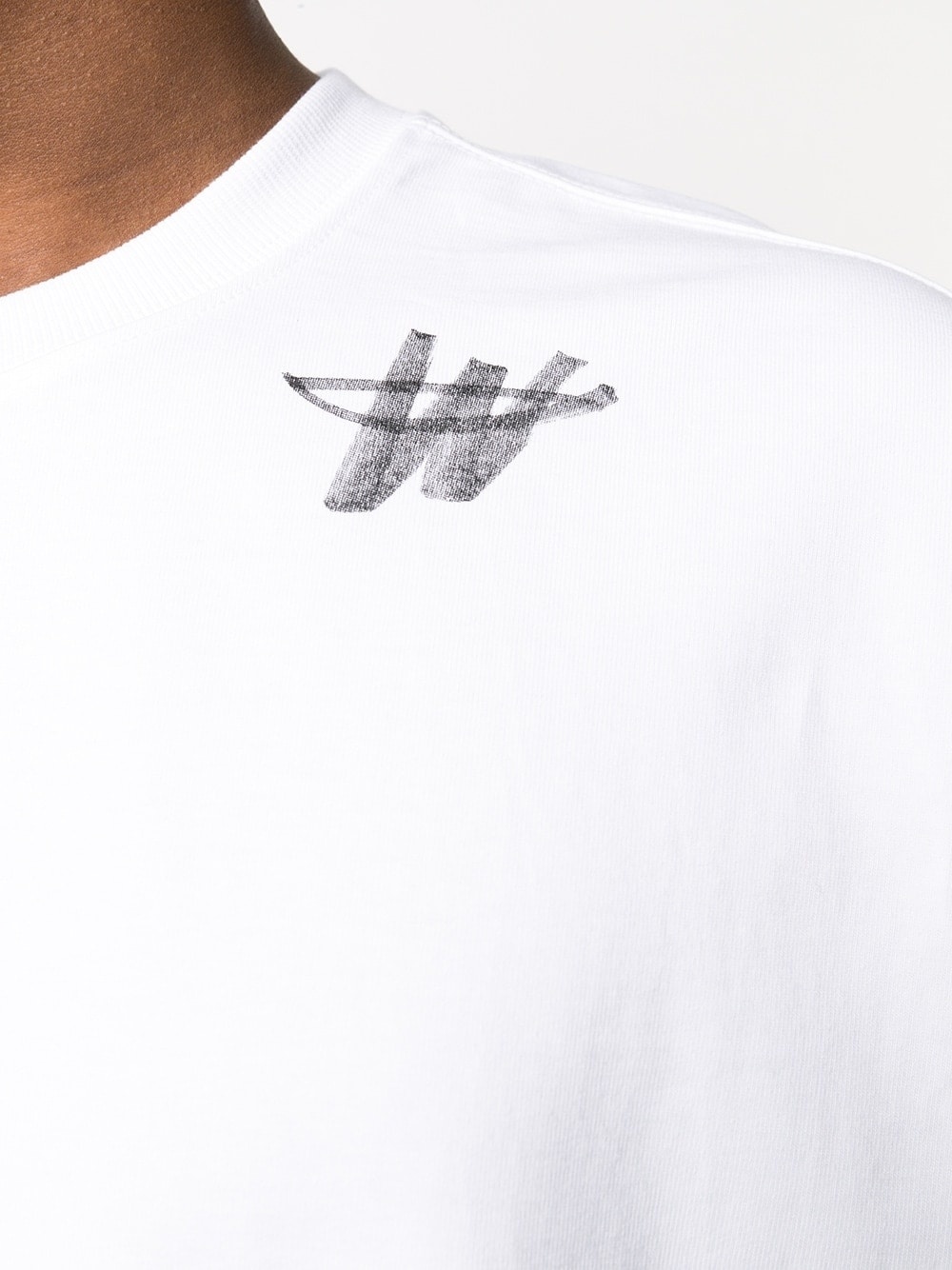 logo-print oversized T-shirt - 6