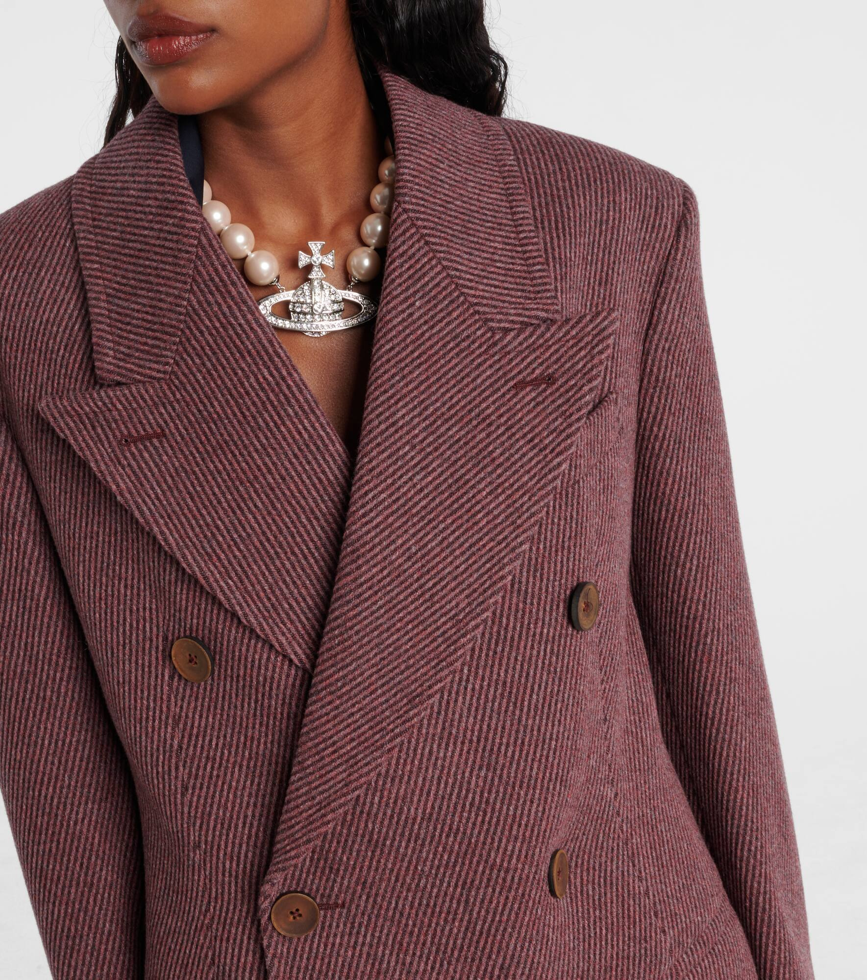 Winston twill wool coat - 4