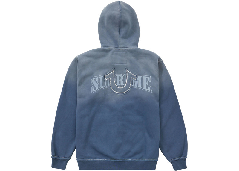 Supreme Supreme True Religion Zip Up Hooded Sweatshirt (FW22) Indigo outlook