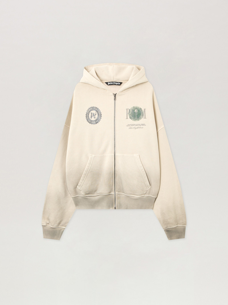 Dollar Zipped Loose Hoodie 1