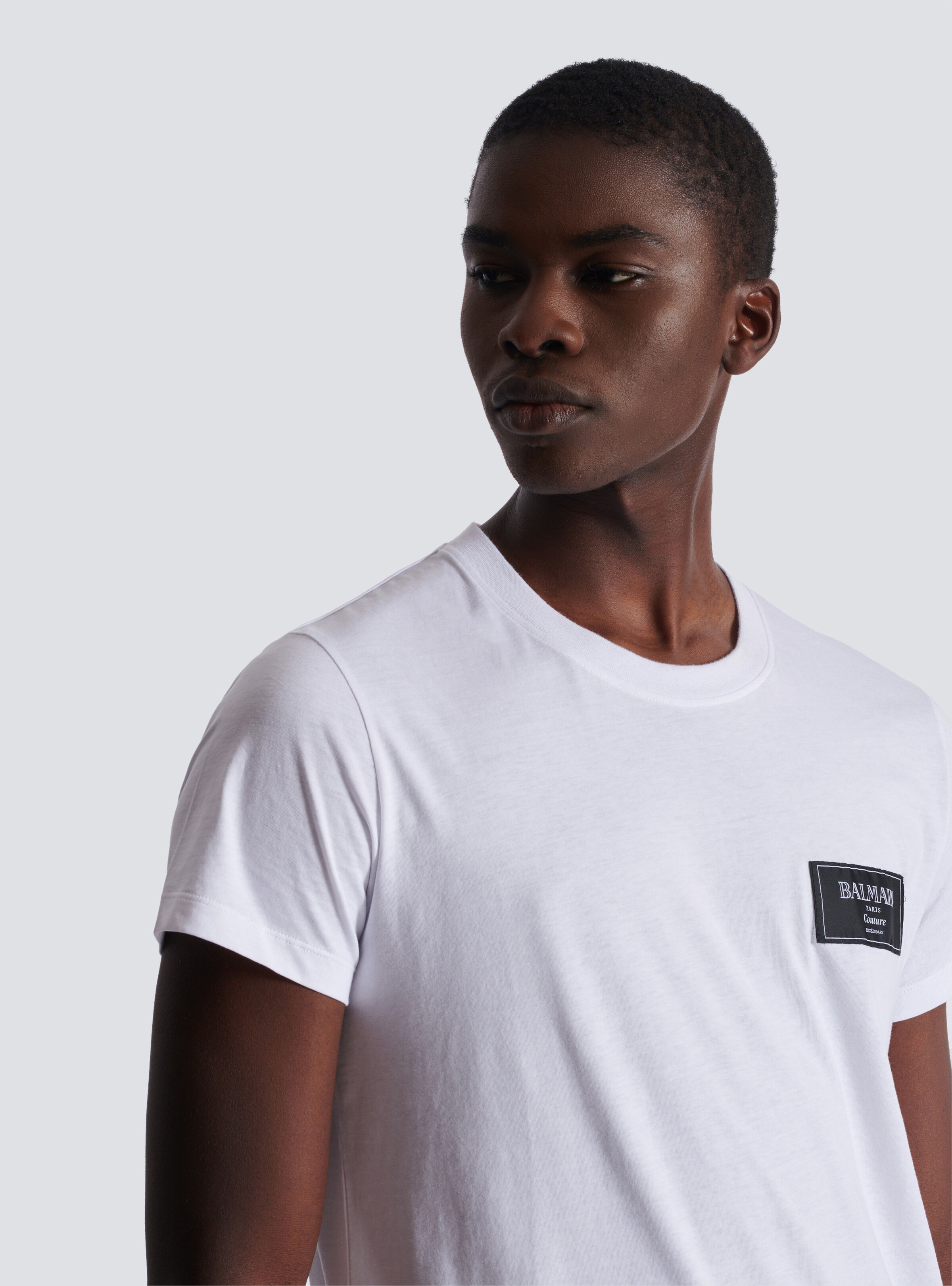 T-shirt with Balmain Couture label - 7