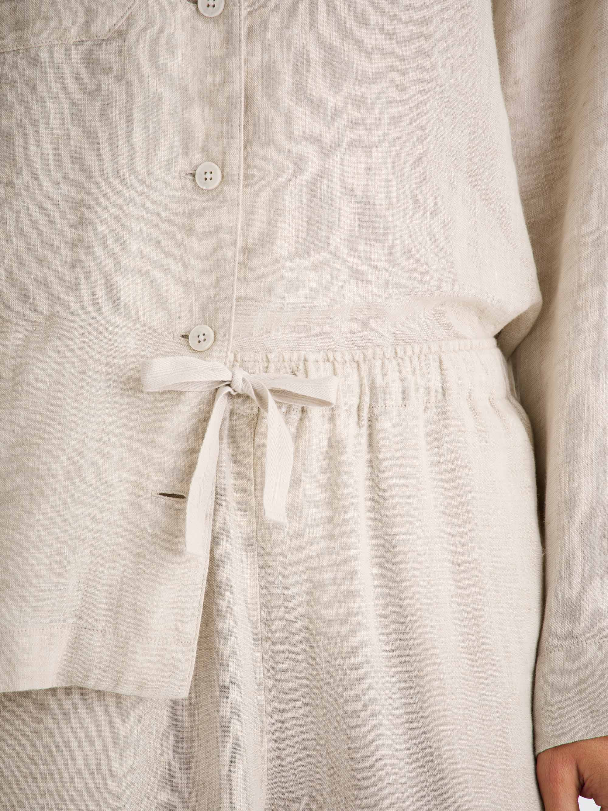 Women's Pajamas Sicily Linen Sand - 5