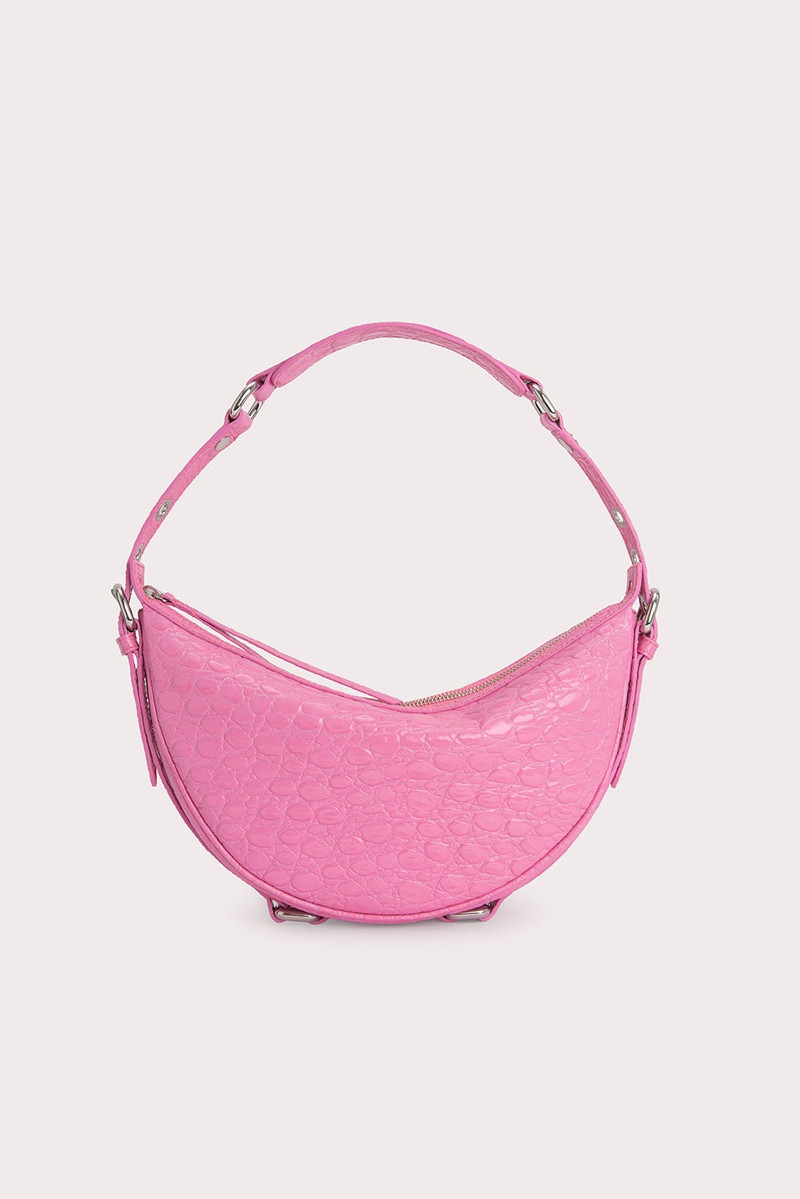 Gib Lipstick Circular Croco Embossed Leather 1