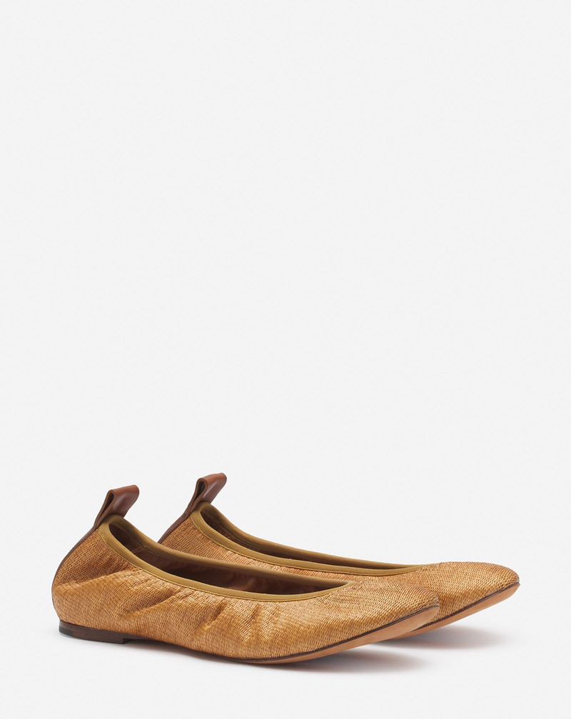Lanvin RAFFIA BALLERINA outlook