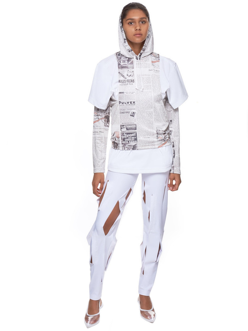 Comme Des Garçons Newspaper Top outlook