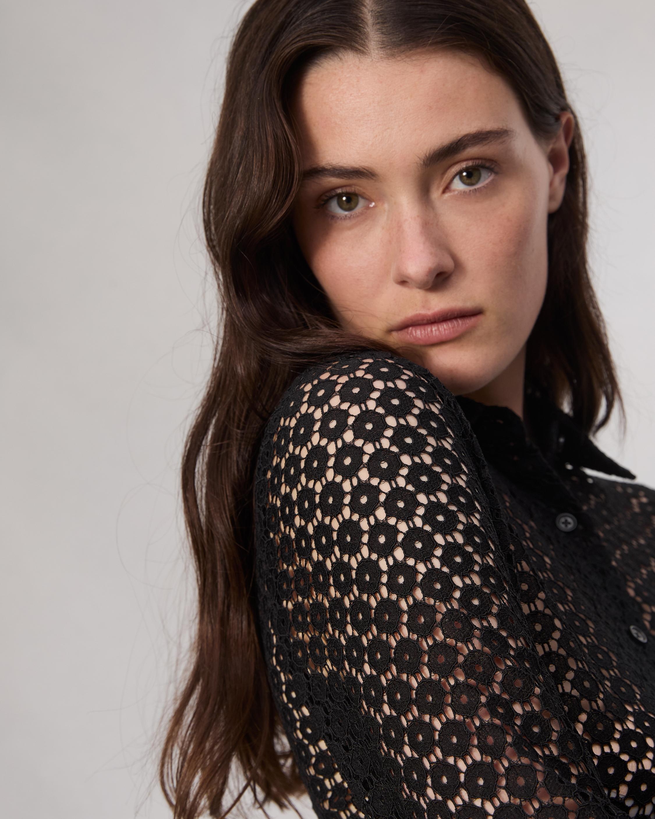Yvette Lace Shirt - 5