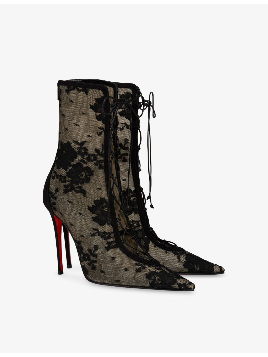 KM Lace Booty 100 Mesh Boots - 3