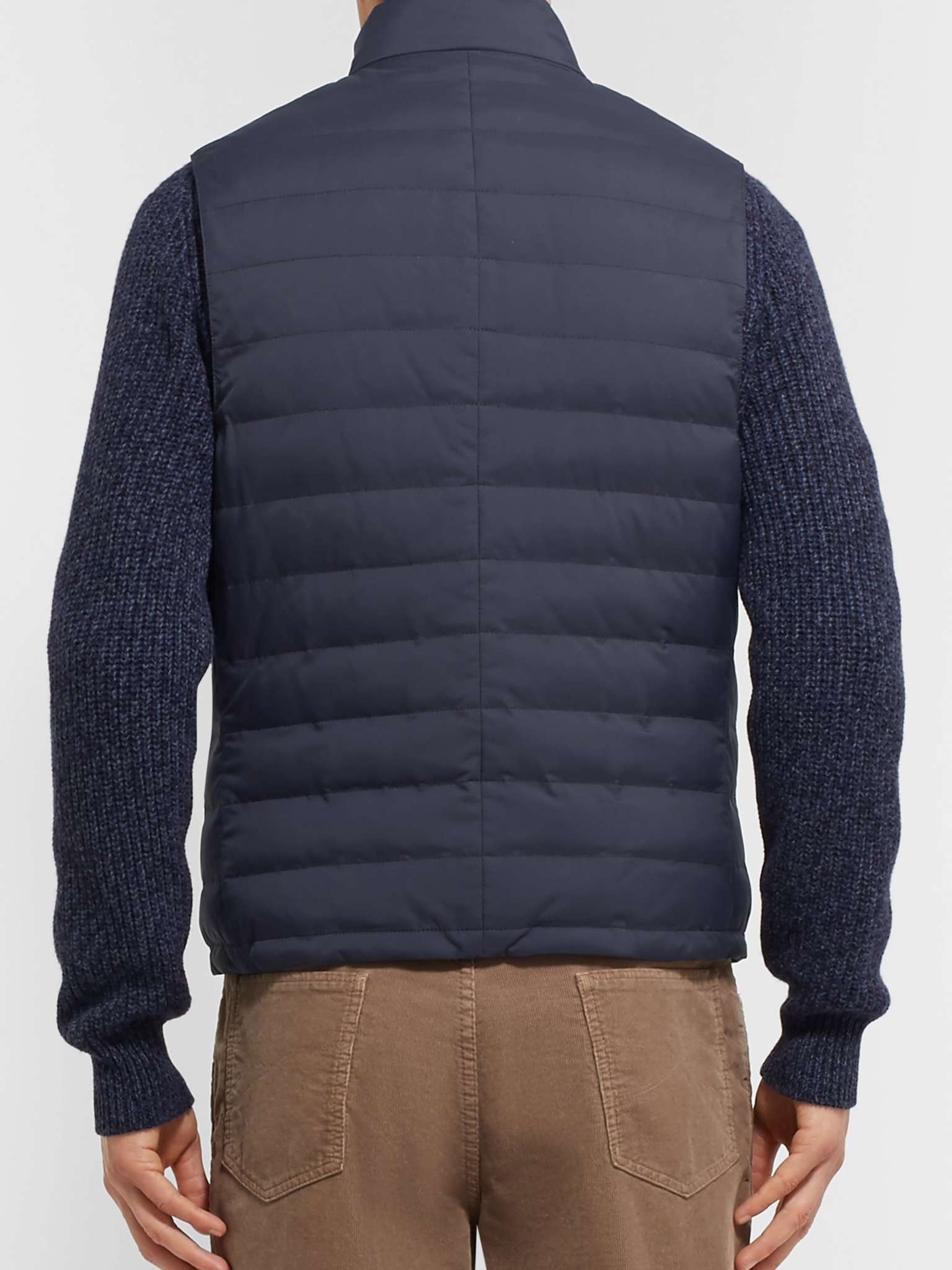 Slim-Fit Quilted Shell Down Gilet - 5