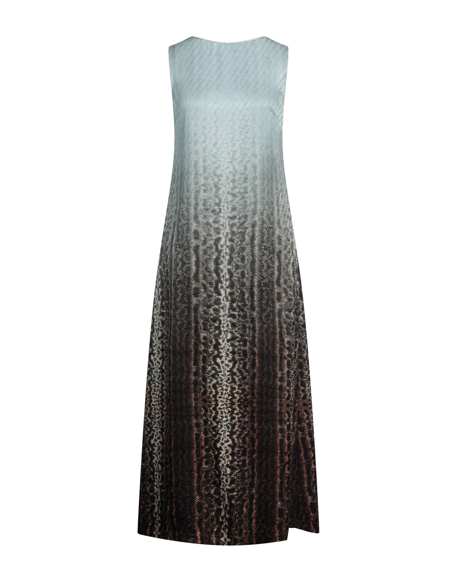 Turquoise Women's Long Dress - 1