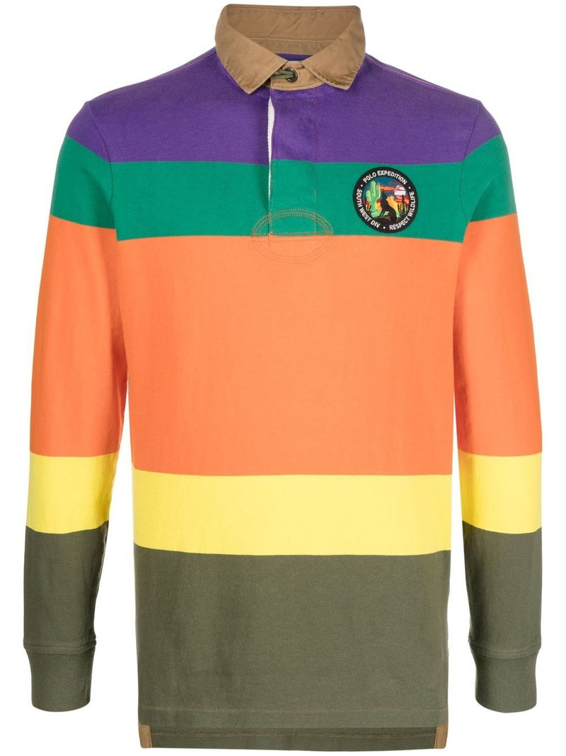 Voyager long-sleeved polo shirt 1