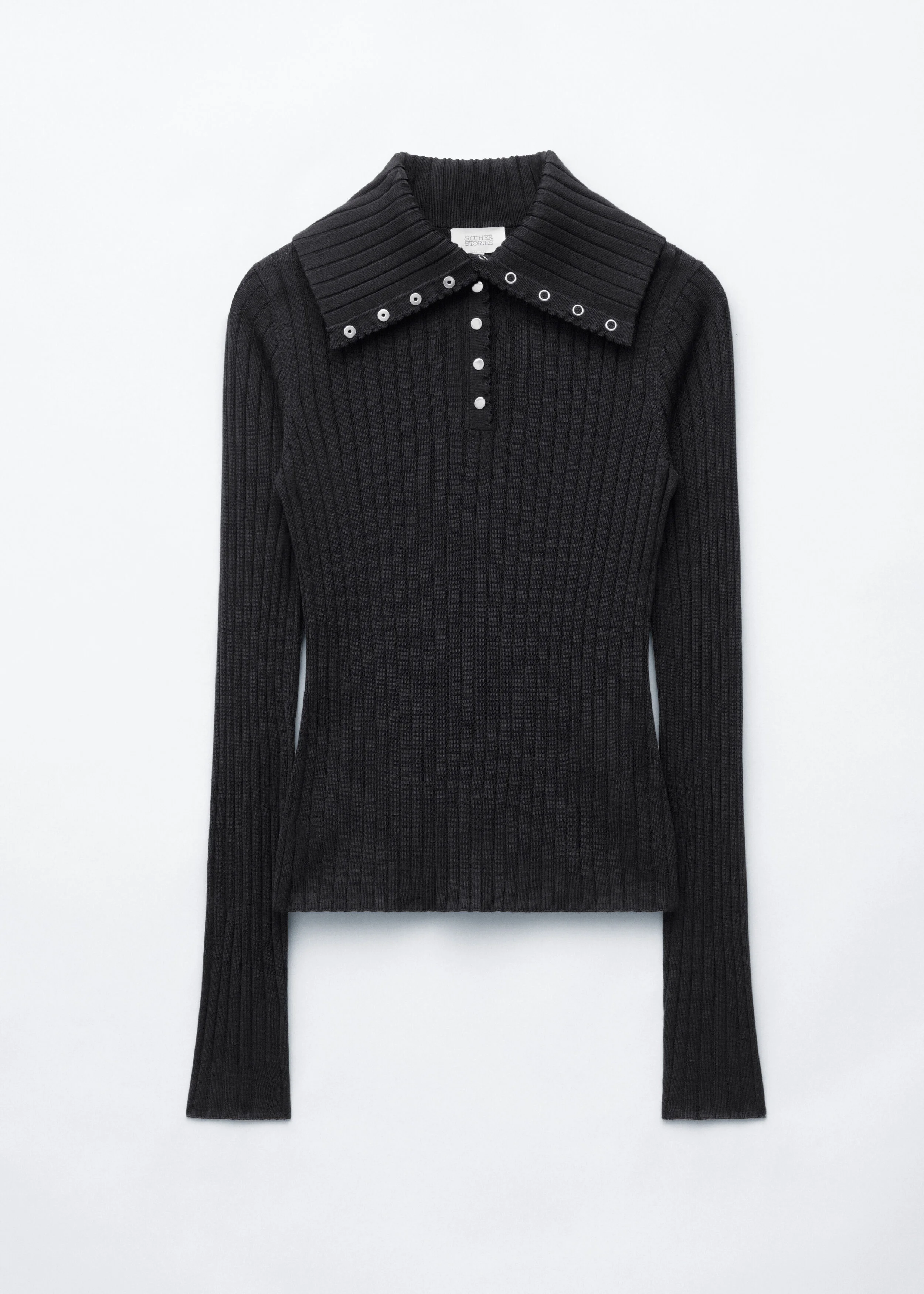 Scalloped Collar Top - 1