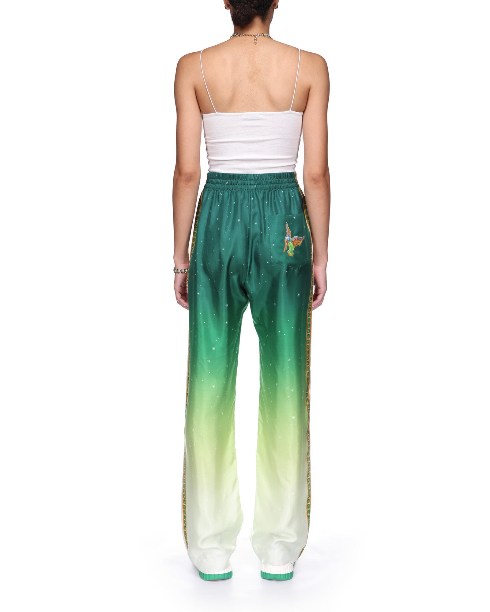 Joyaux D'Afrique Silk Trousers - 5