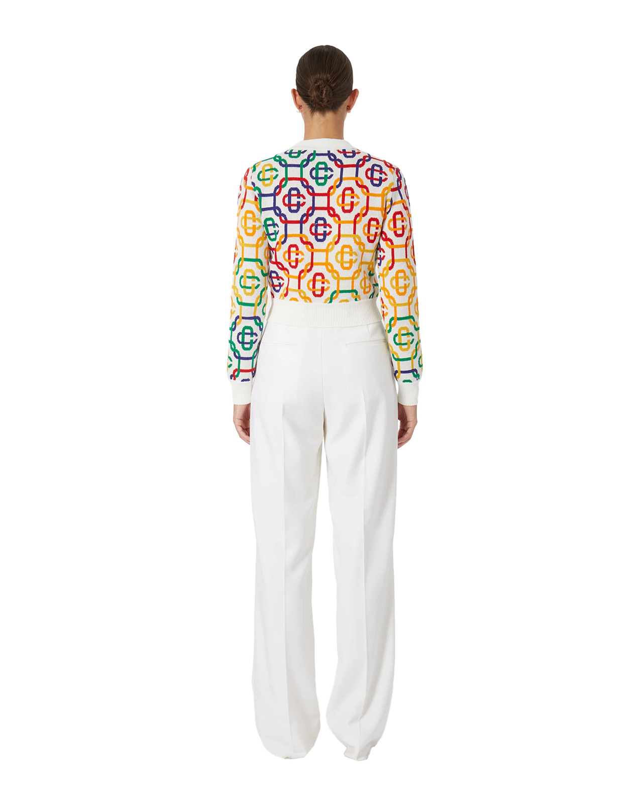 Rainbow Monogram Jumper | Casablanca Paris - 3