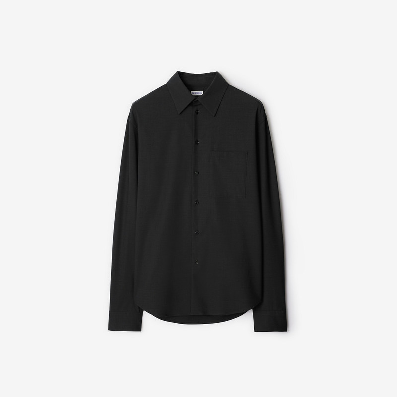 Stretch Wool Shirt - 1