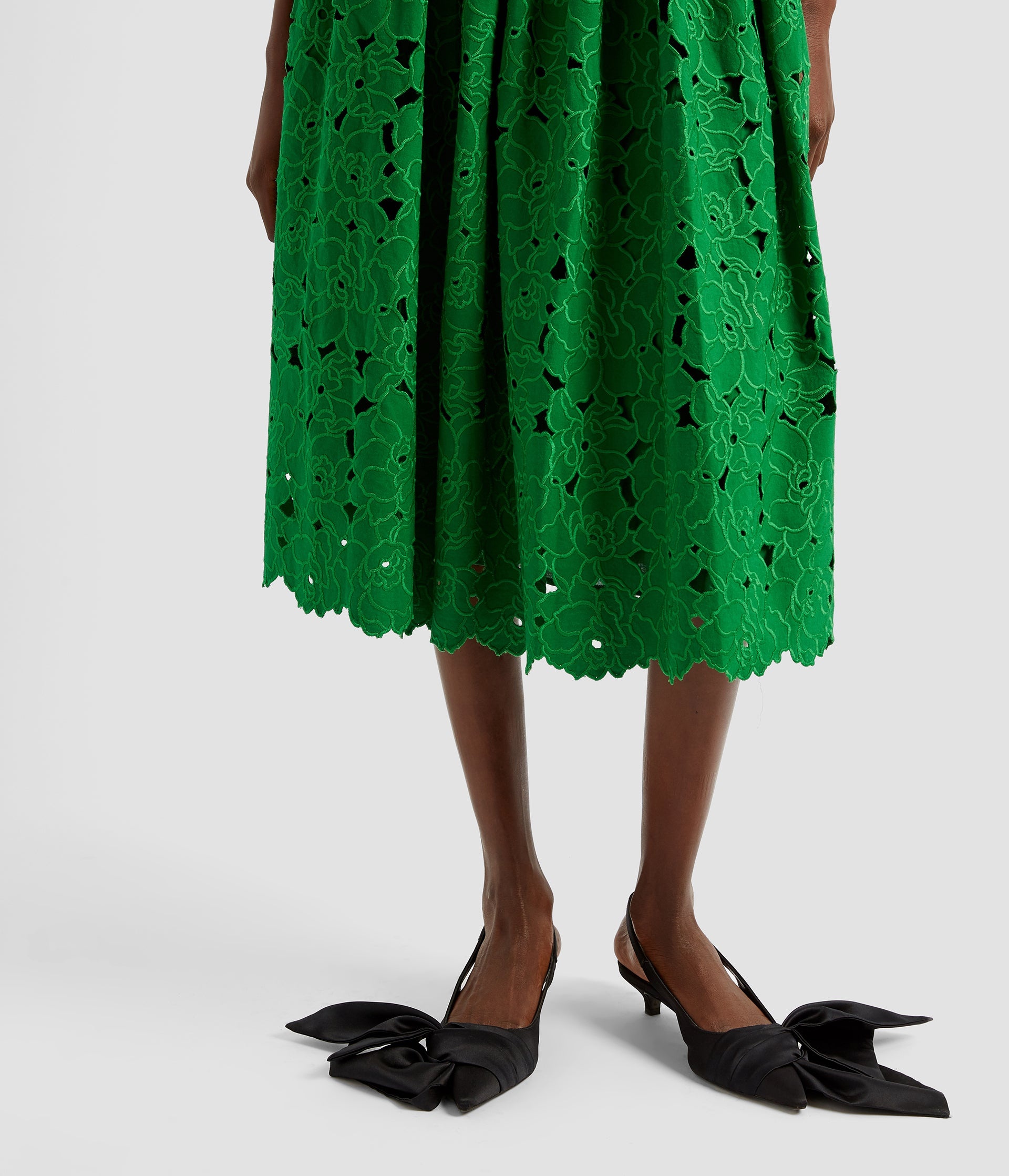 VOLUME MIDI SKIRT - 5