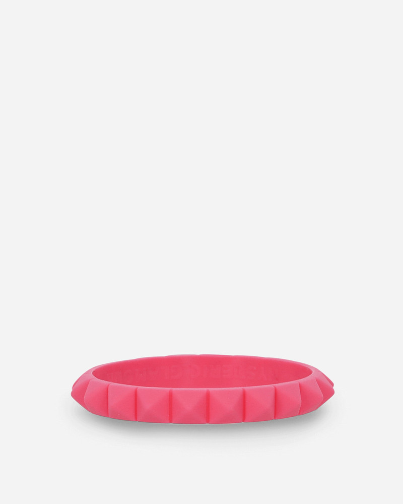 Silicone Studs Bangle Pink 1