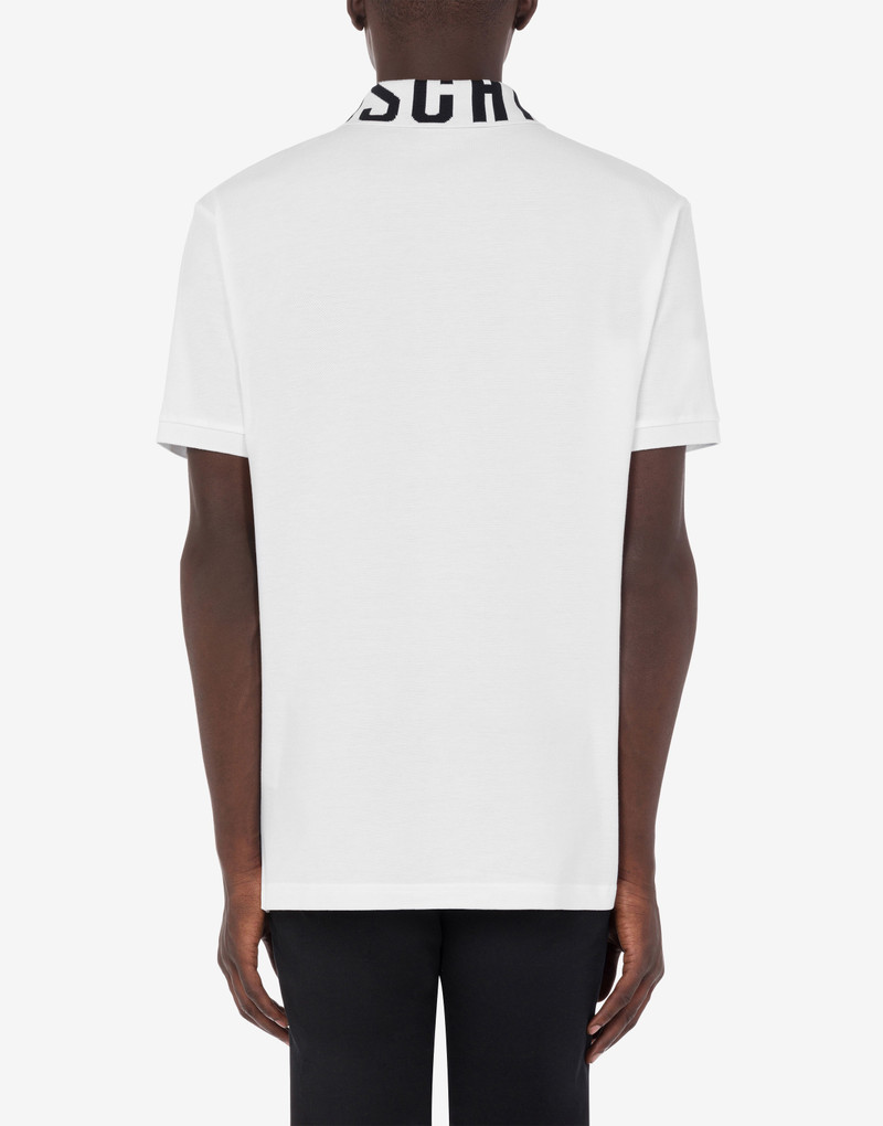 PIQUE POLO SHIRT WITH LOGO 3