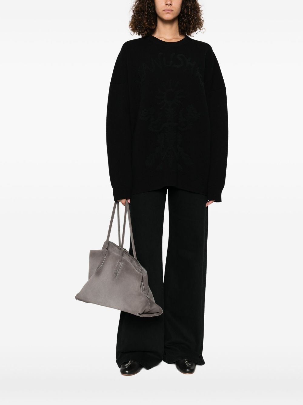 cotton-blend sweatshirt - 2