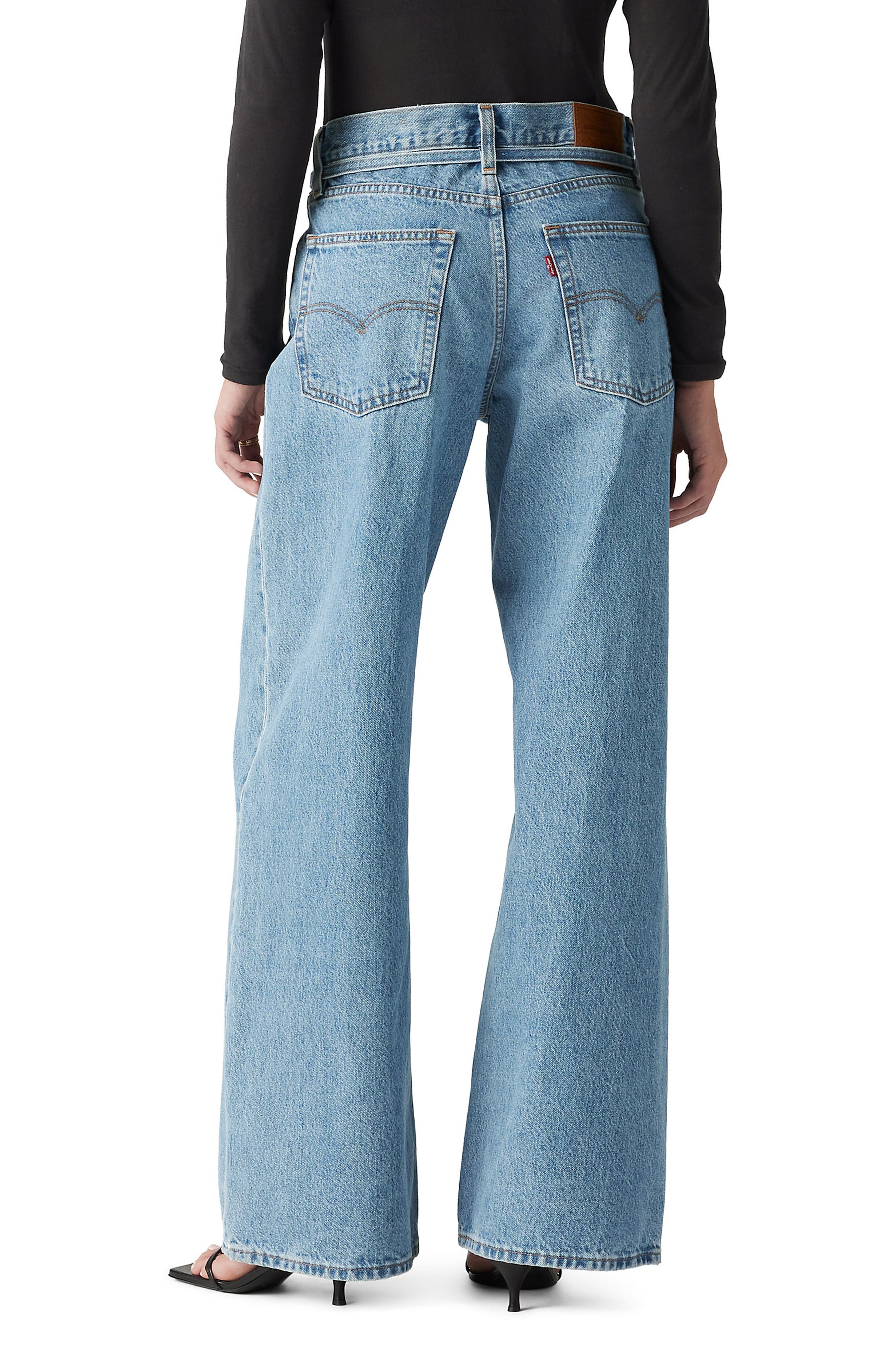 levi's XL Flood Straight Leg Jeans in Thanks Friend at Nordstrom - 2