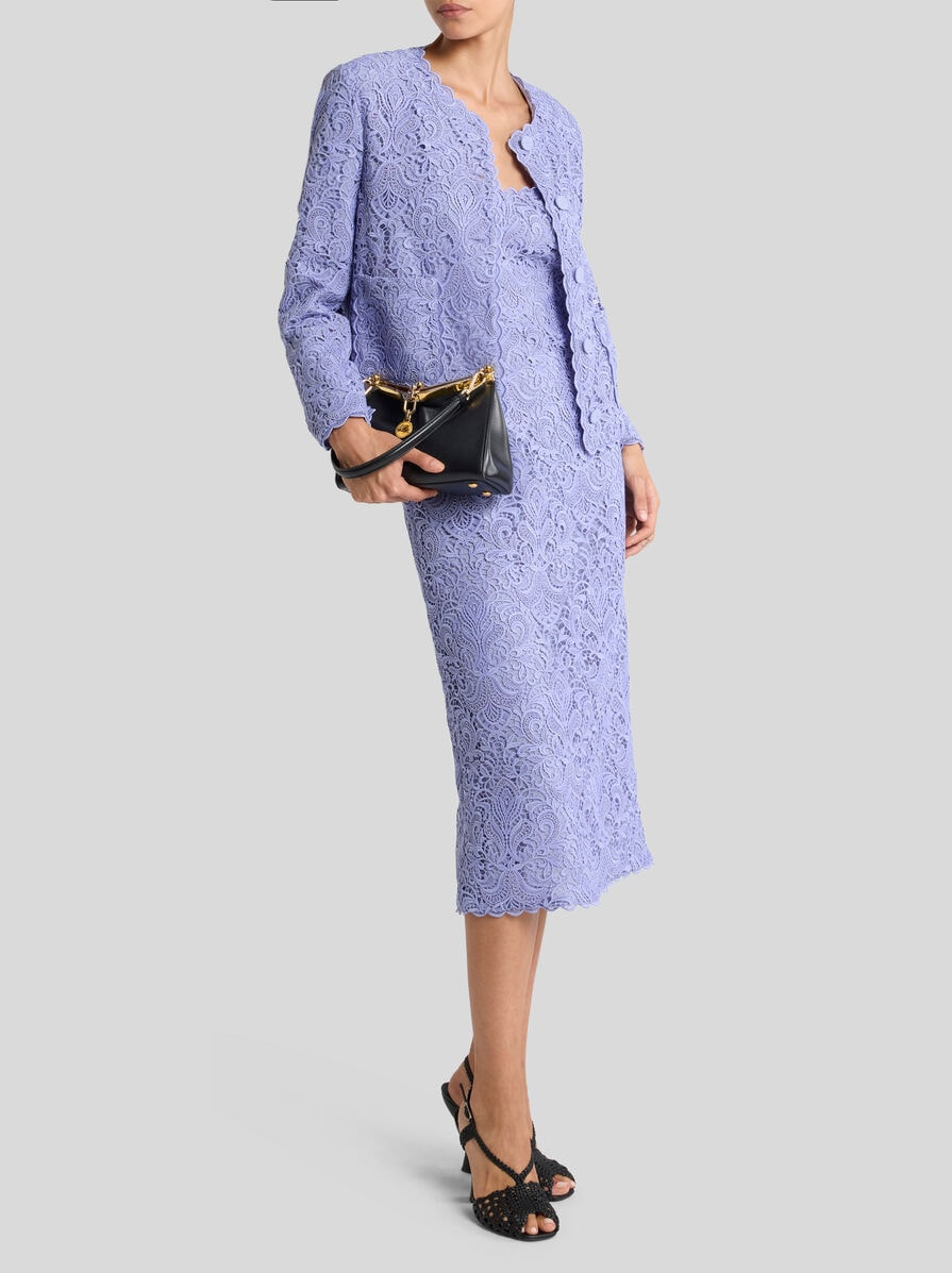 FLORAL MACRAMÉ JACKET - 3