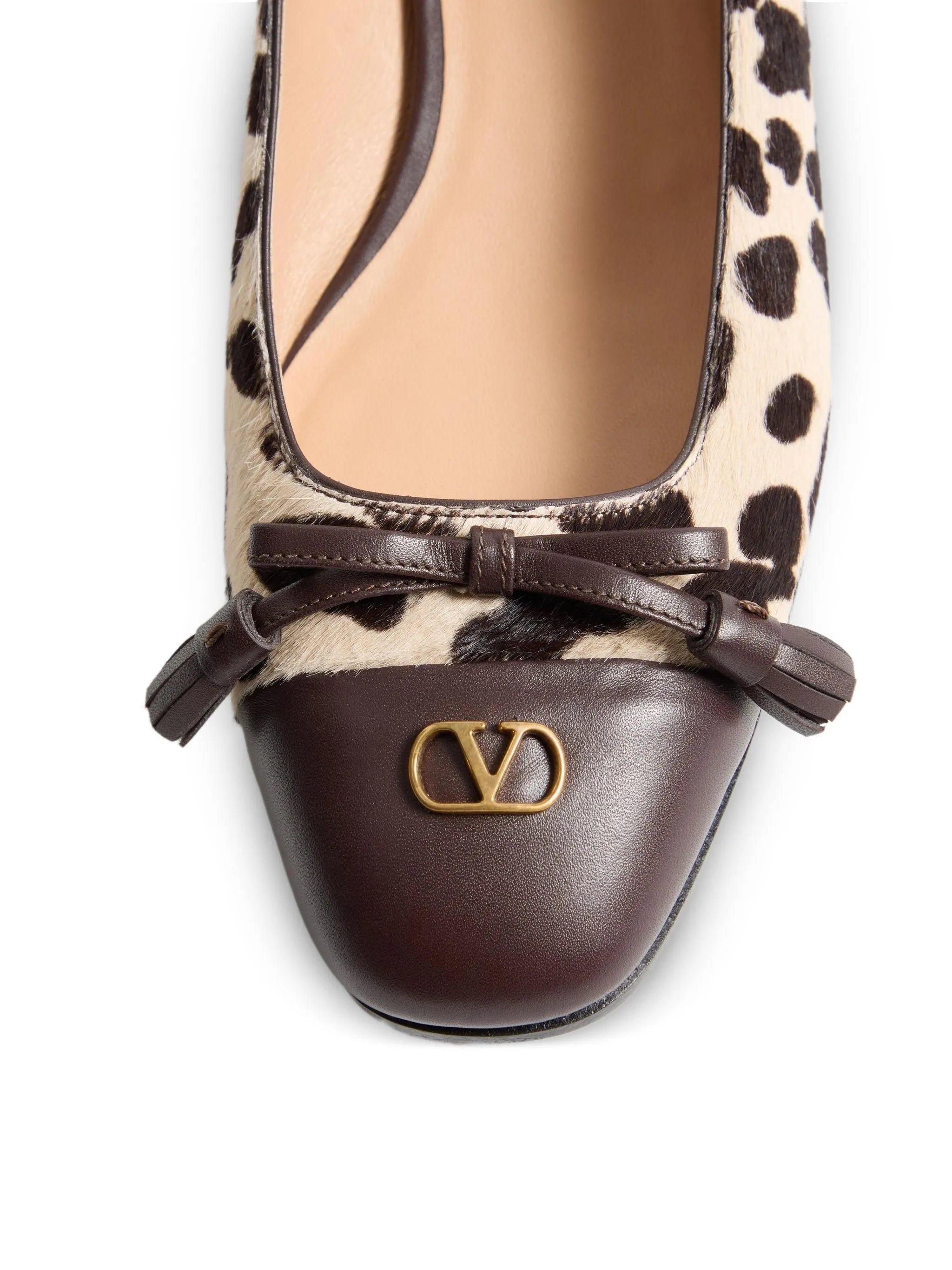 leopard print ballet flats - 5