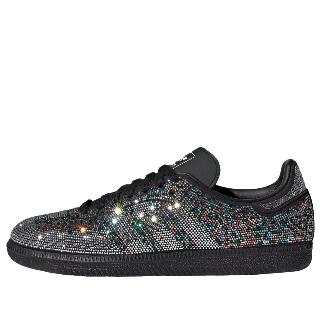 (WMNS) adidas Samba 'Core Black Silver Metallic' KJ2510 - 1