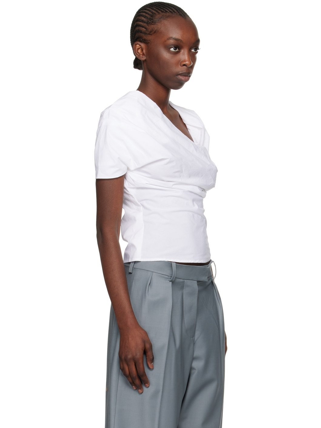 White Morva Blouse - 2