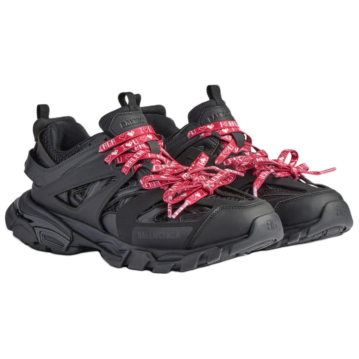 (WMNS) Balenciaga Track 1.0 Sneakers 'Black Red' 542436W3TR51060 - 3