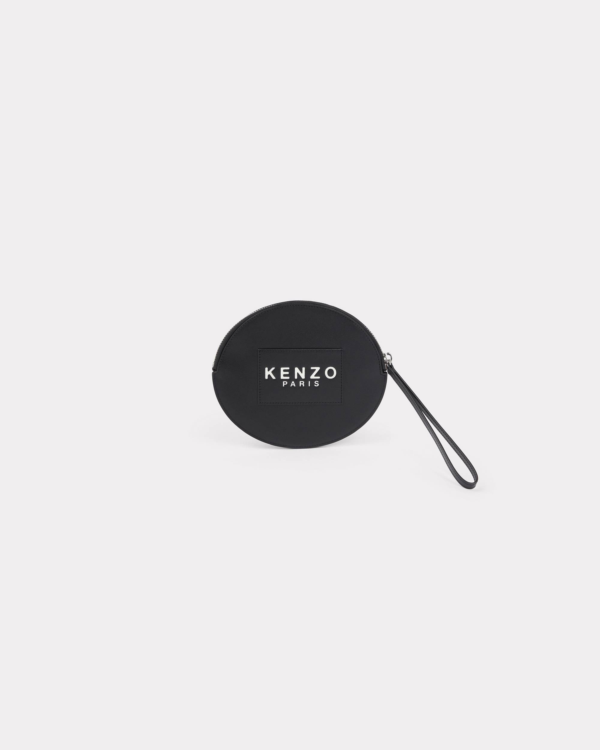 'KENZO Stamp' large leather pouch - 2